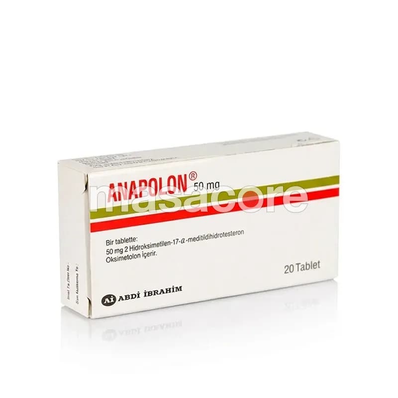 Anapolon 50mg/tab 20 tabletas de Abdi Ibrahim