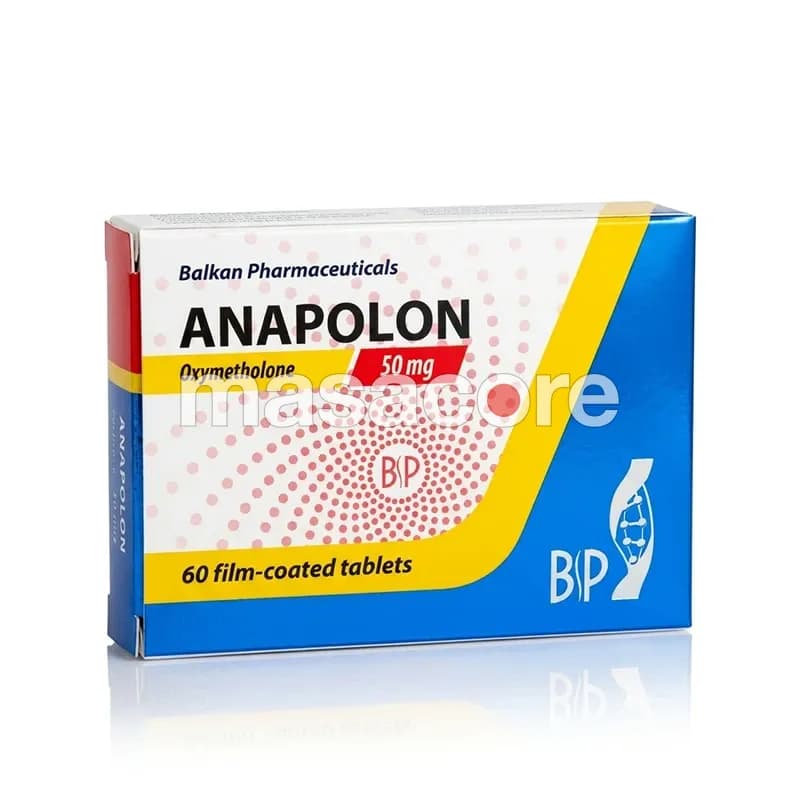 Anapolon 50mg/tab 60 tabletas de Balkan Pharmaceuticals