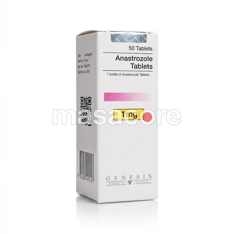 Anastrozole 1mg/tab 50 tabletas de Genesis