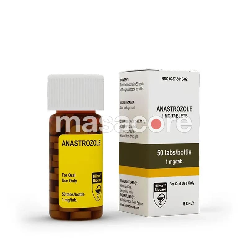 Anastrozole 1mg/tab 50 tabletas de Hilma Biocare
