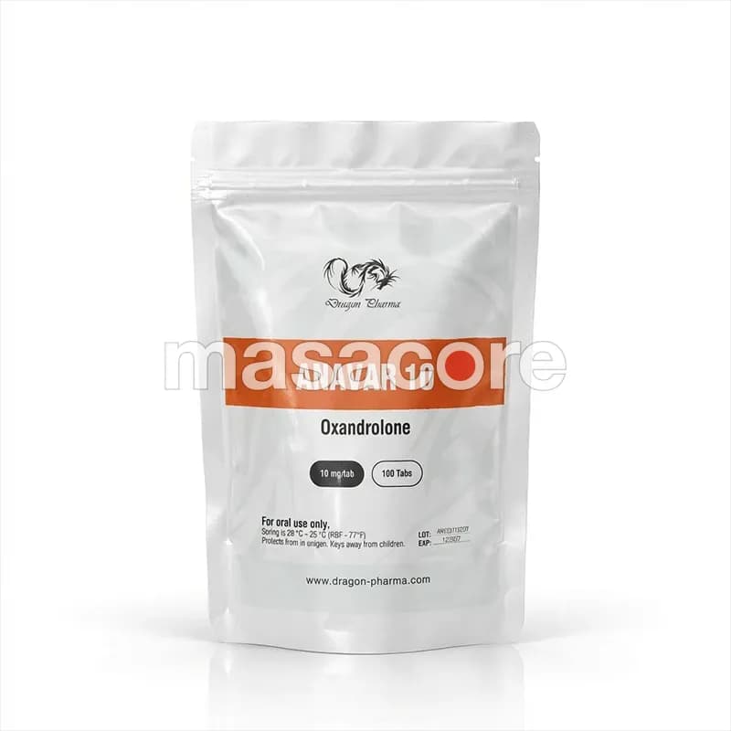 Anavar 10 10mg/tab 100 tabletas de Dragon-Pharma