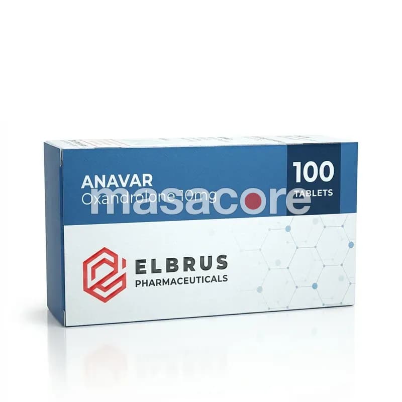 Anavar 10mg/tab 100 tabletas de Elbrus Pharmaceuticals