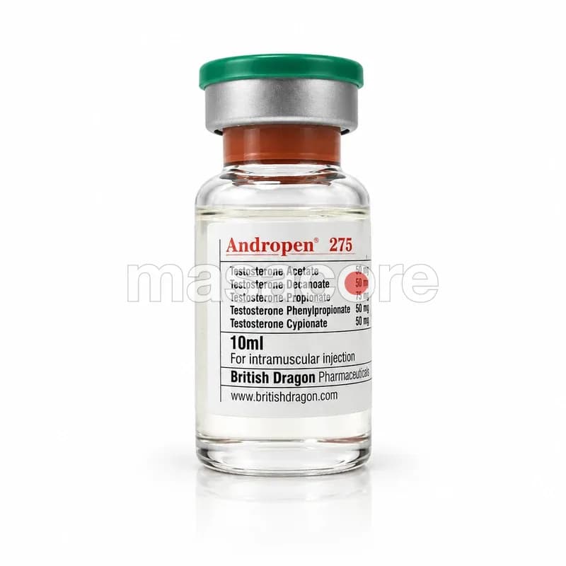 Androgen 275 275mg/ml 10ml Vial de British Dragon
