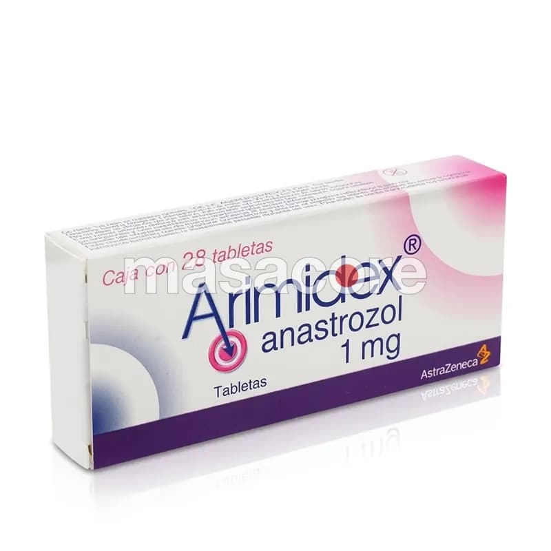 Arimidex 1mg/tab 28 tabletas de AstraZeneca