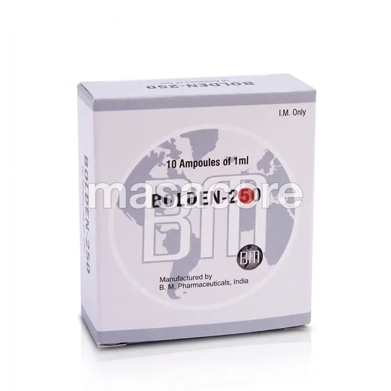 Bolden-250 250mg/ml 10x1ml ampollas de BM Pharmaceuticals