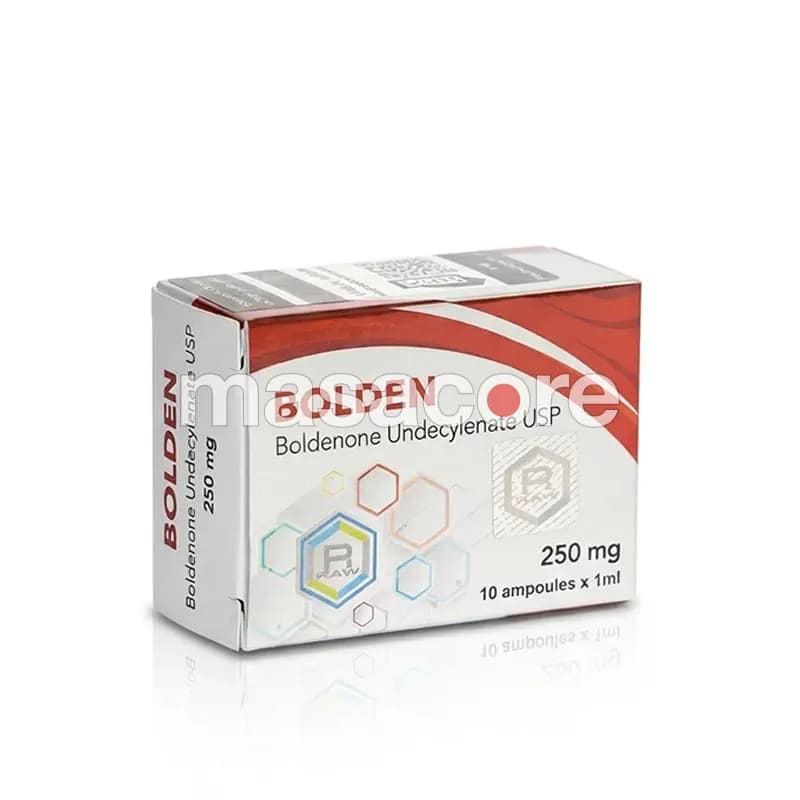 Bolden 250mg/ml 10x1ml ampollas de Raw Pharma