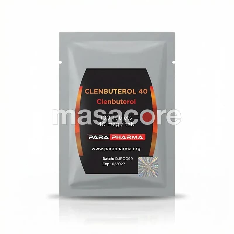 Clenbuterol 40 40mcg/tab 100 tabletas de Para Pharma