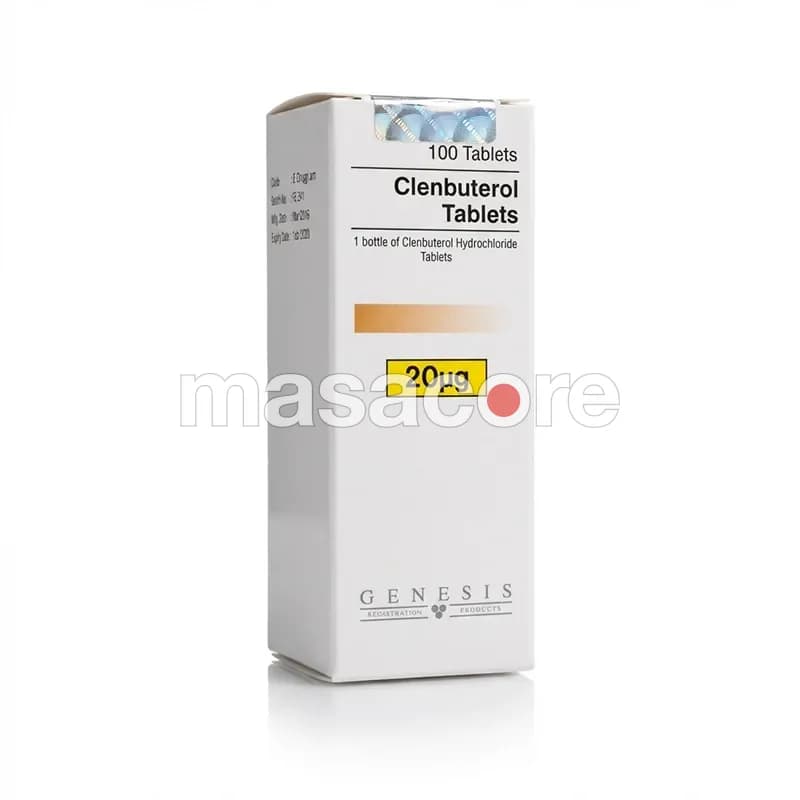 Clenbuterol Tablets 20mcg/tab 100 tabletas de Genesis