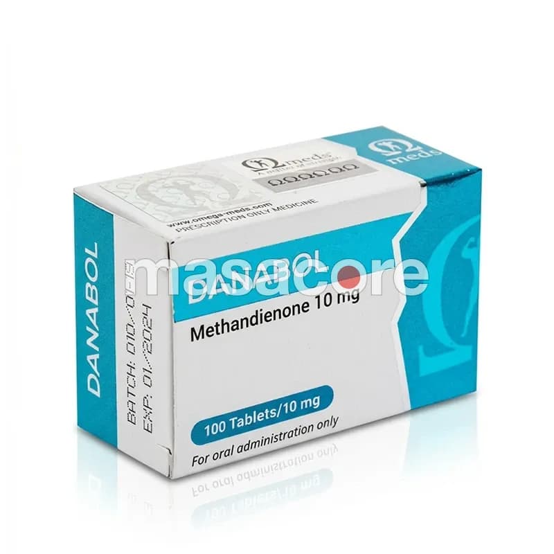 Danabol 10mg/tab 100 tabletas de Omega Meds