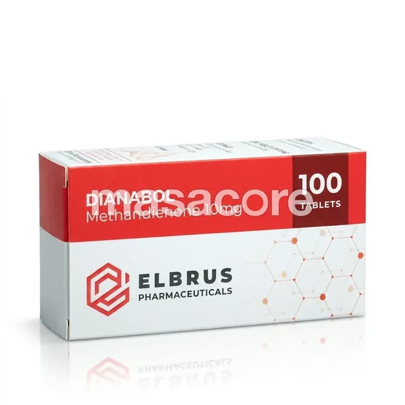 Dianabol 10mg/tab 100 tabletas de Elbrus Pharmaceuticals