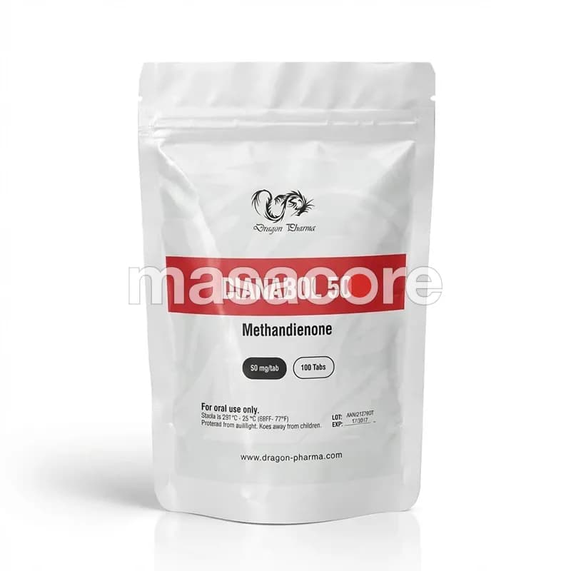 Dianabol 20 20mg/tab 100 tabletas de Dragon-Pharma