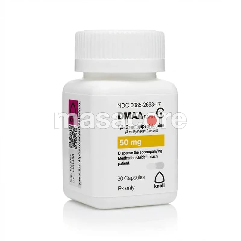DMAA Rapid 50mg – Knoll Pharmaceuticals | 30 Comprimidos