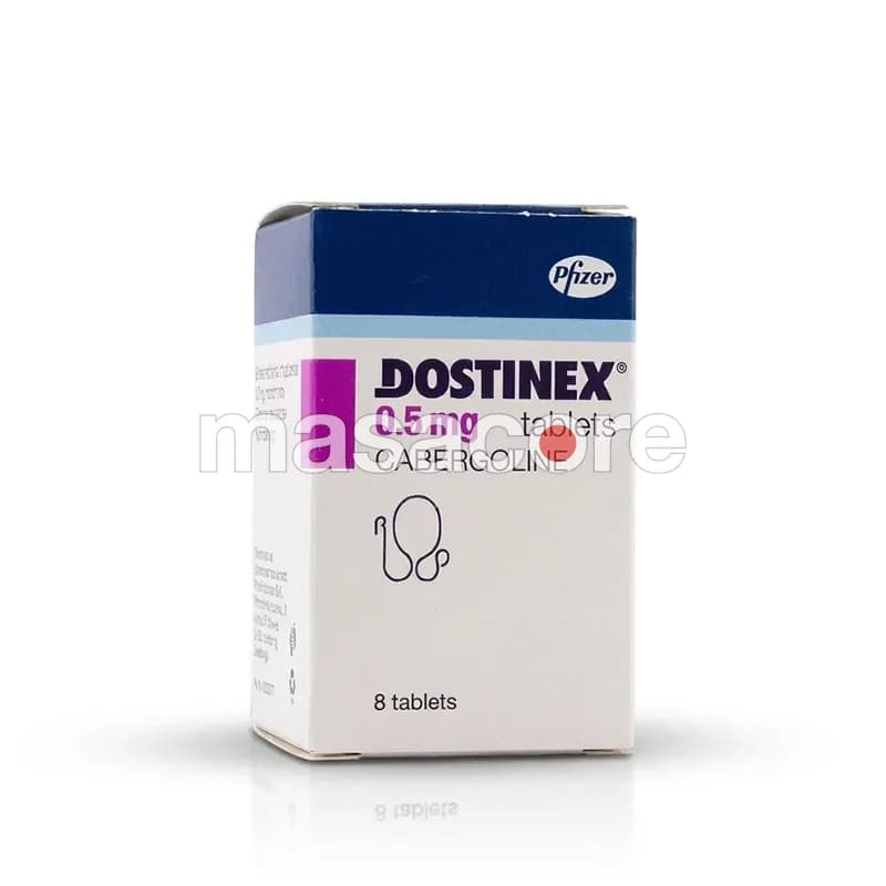 Dostinex 0.5mg/tab 8 tabletas de Pfizer