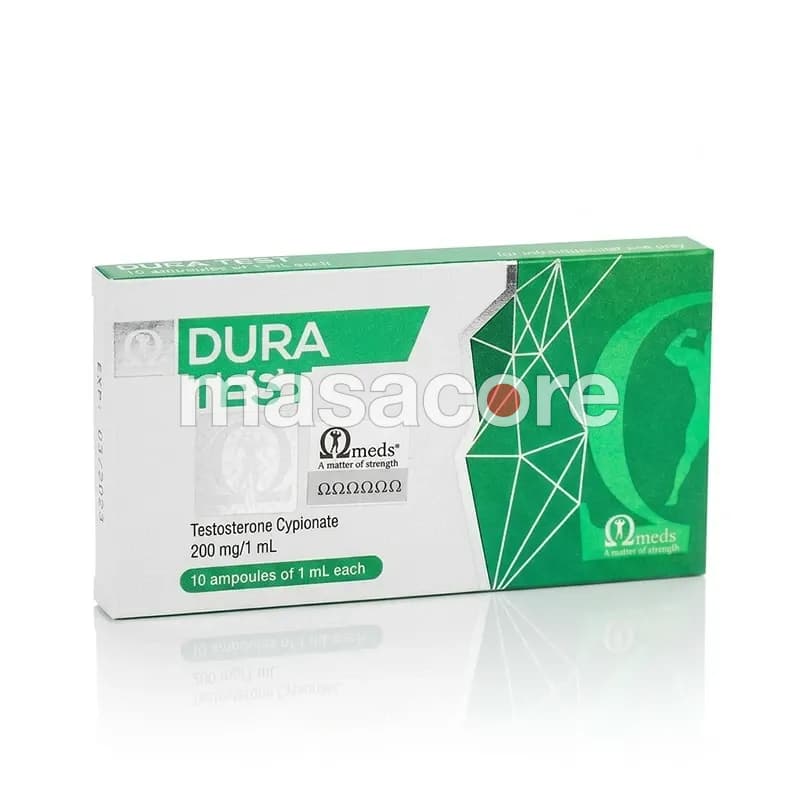 Dura Test 200mg/ml 10x1ml ampollas de Omega Meds