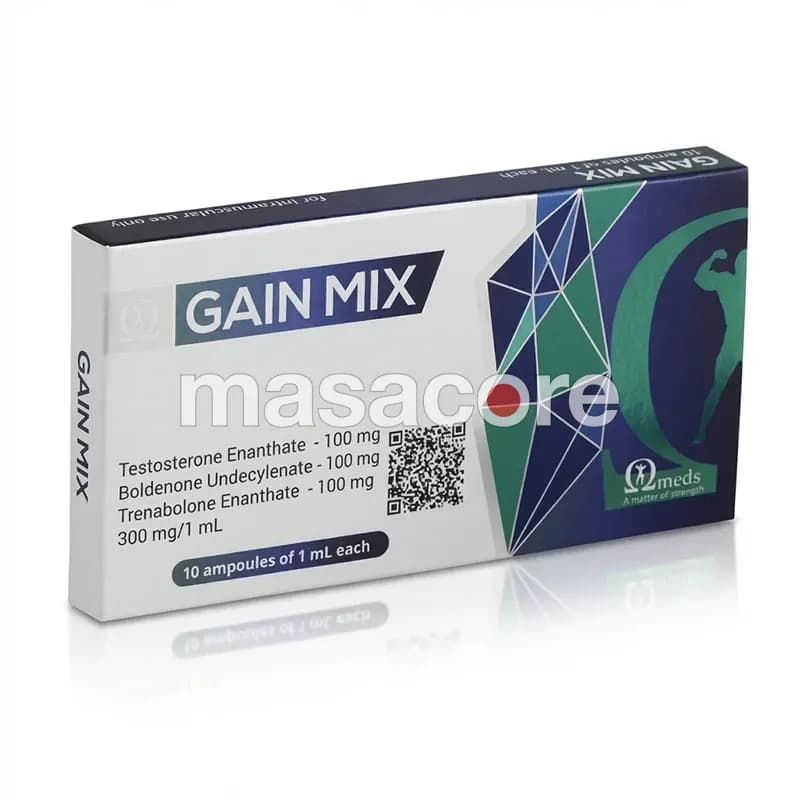 Gain Mix 300mg/ml 10x1ml ampollas de Omega Meds