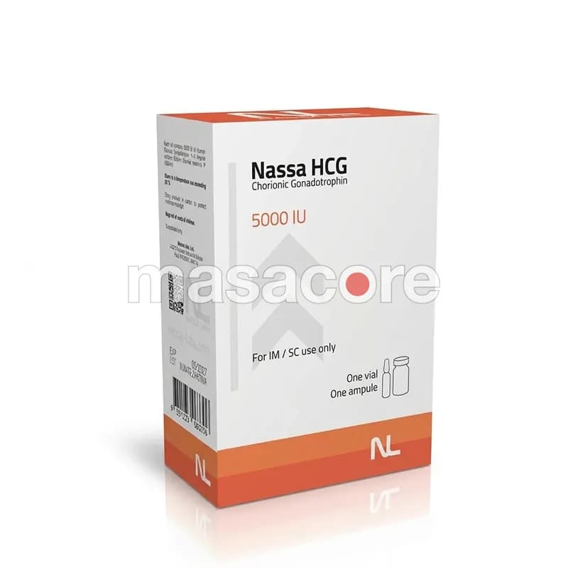 HCG 5000IU/amp 1 ampolla de Nassa Labs