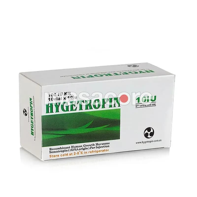 Hygetropin 100 IU 10iu/vial 10 Vials de Hygene