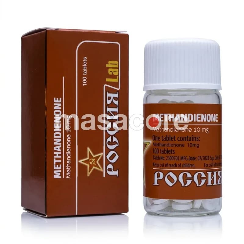 Methandienone 10mg/tab 100 tabletas de Rossiaz Lab