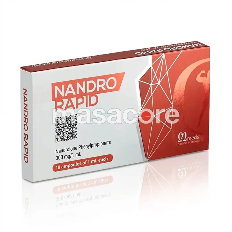 Nandro Rapid 300mg/ml 10x1ml ampollas de Omega Meds
