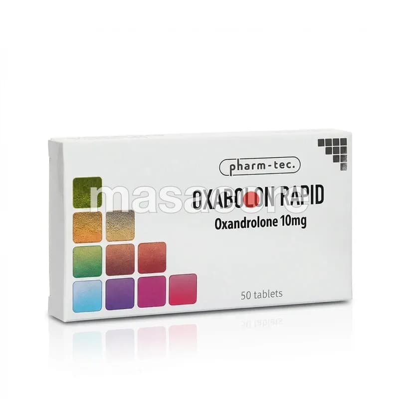 Oxabolon Rapid 10mg/tab 50 tabletas de Pharm-Tec
