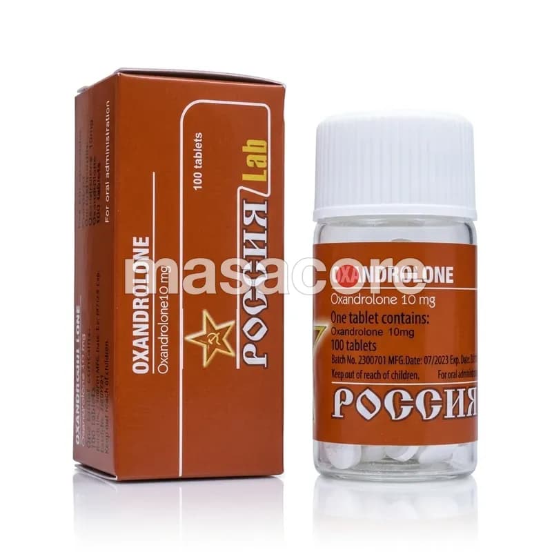 Oxandrolone 10mg/tab 100 Comprimidos de Rossiaz Lab