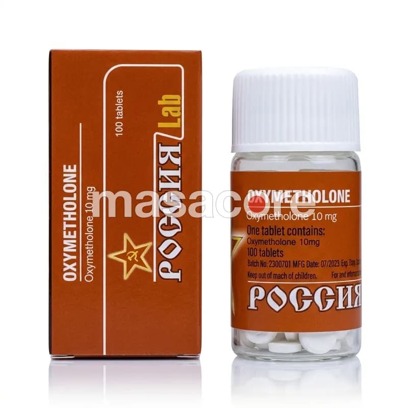 Oxymetholone 10mg/tab 100 Tabletas de Rossiaz Lab