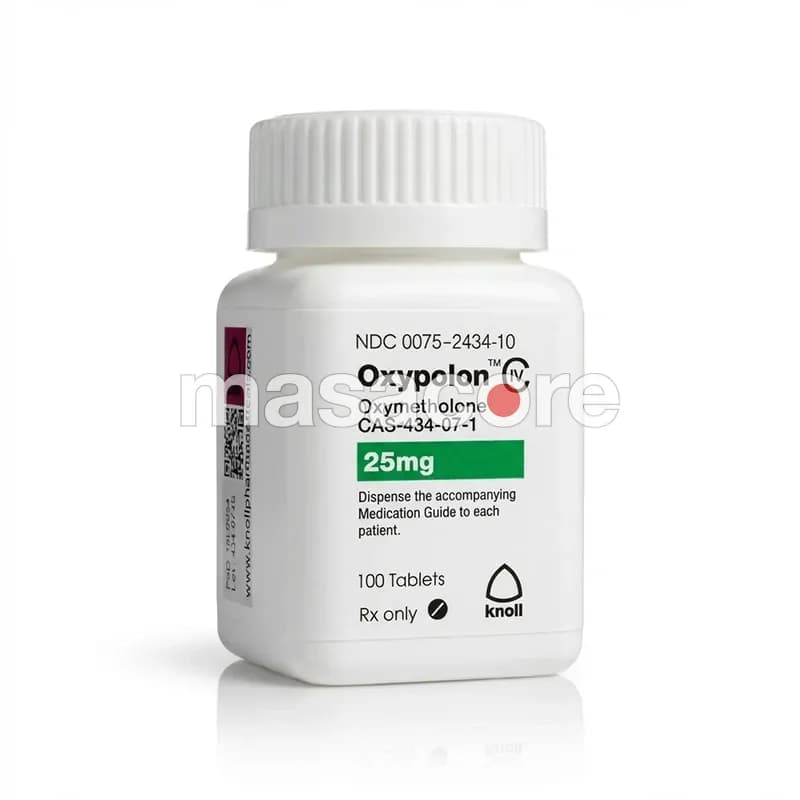 Oxypolon 25mg/tab 100 tabletas de Knoll Pharmaceuticals