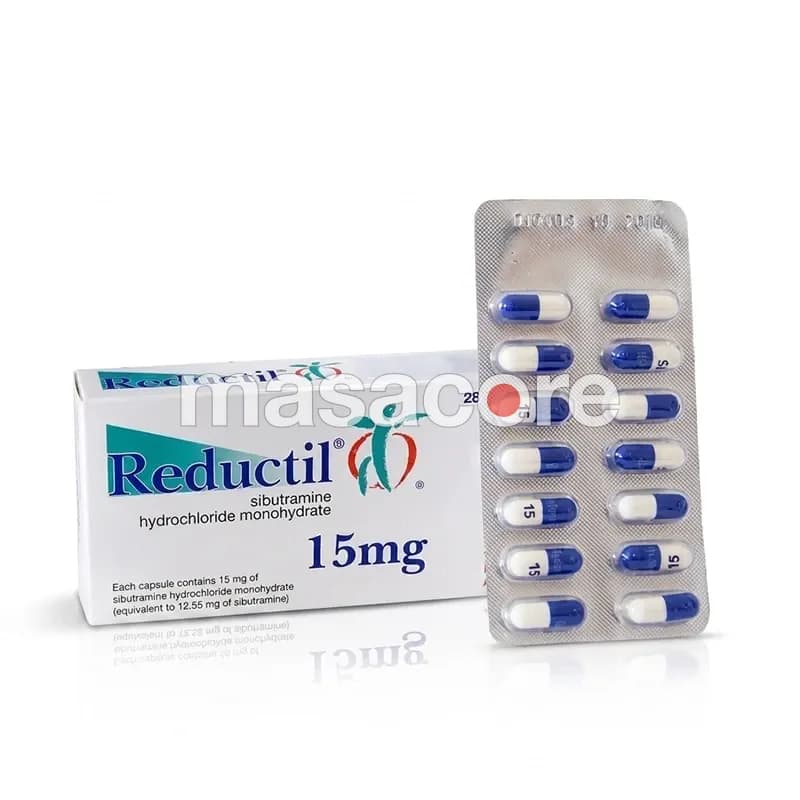 Reductil 15mg 15mg/tab 14 tabletas de Abbott