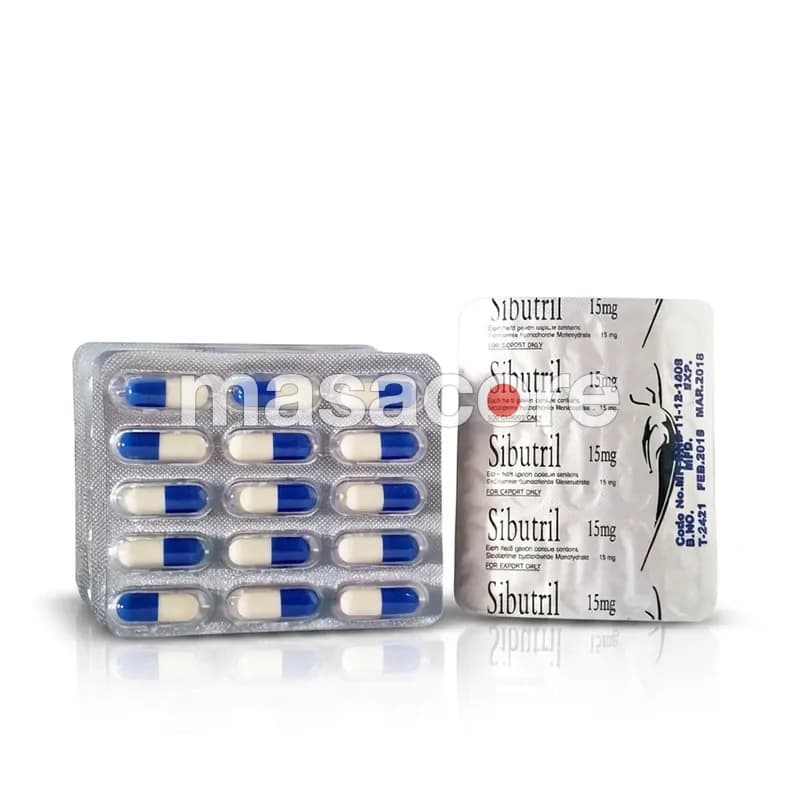 Sibutril 15mg/tab 30 tabletas de India Pharmacy