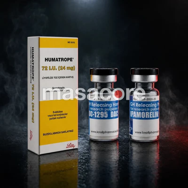 Peptide Growth Stack – Humatrope 72 IU + CJC-1295 5mg + Ipamorelin 5mg