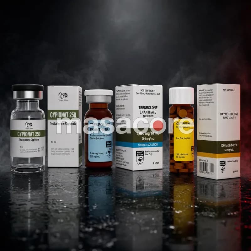 Strength Protocol Stack – Testosteron Cipionato 250 + Trembolona Enantato 200 + Oximetolona 50mg