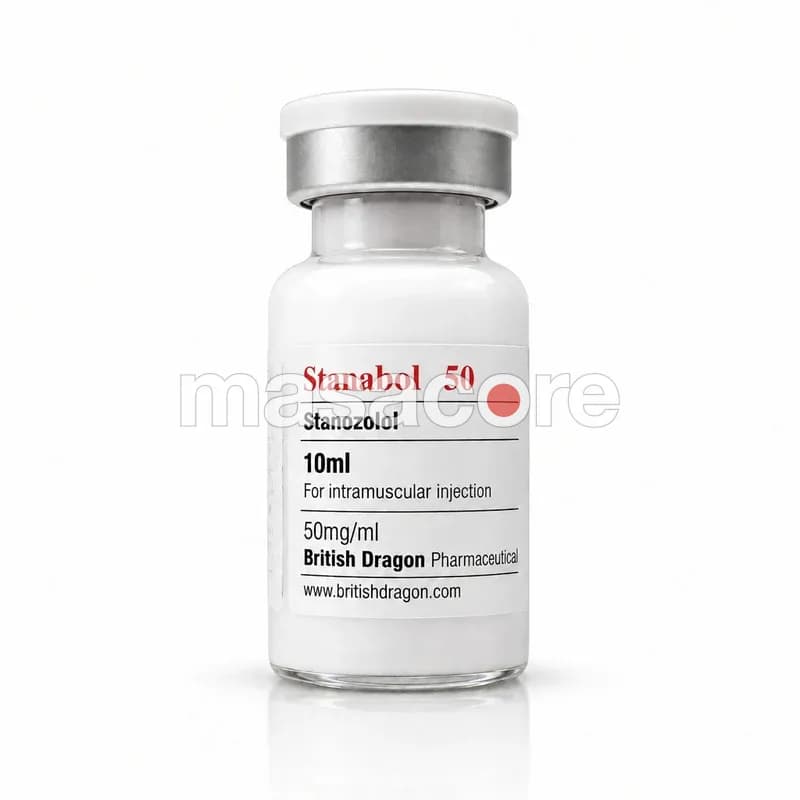 Stanabol 50 50mg/ml 10ml Vial de British Dragon