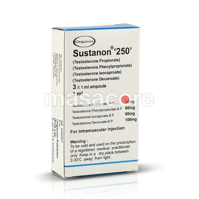 Sustanon 250 250mg/ml 1x1ml ampollas de Organon