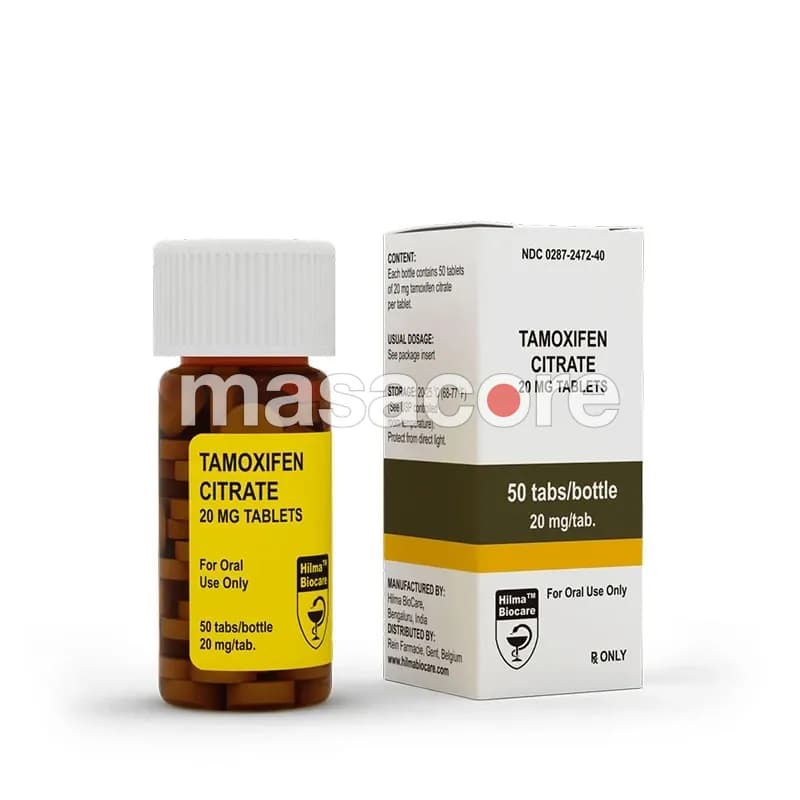 Tamoxifen Citrate 20mg/tab 50 tabletas de Hilma Biocare