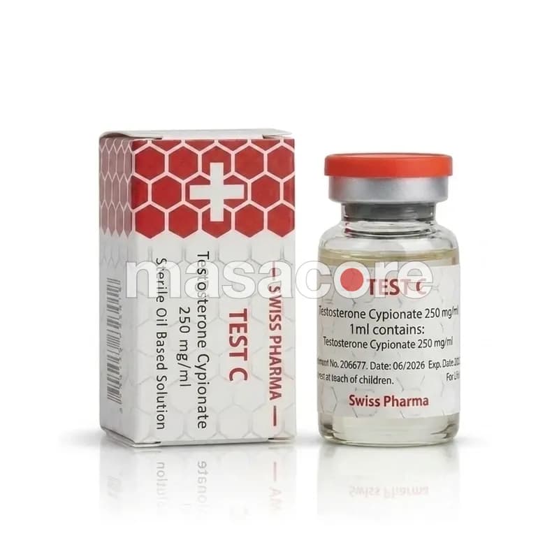 Test C 250mg/ml 10ml Vial de Swiss Pharma