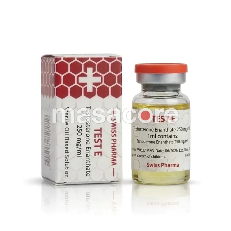 Test E 250mg/ml 10ml Vial de Swiss Pharma