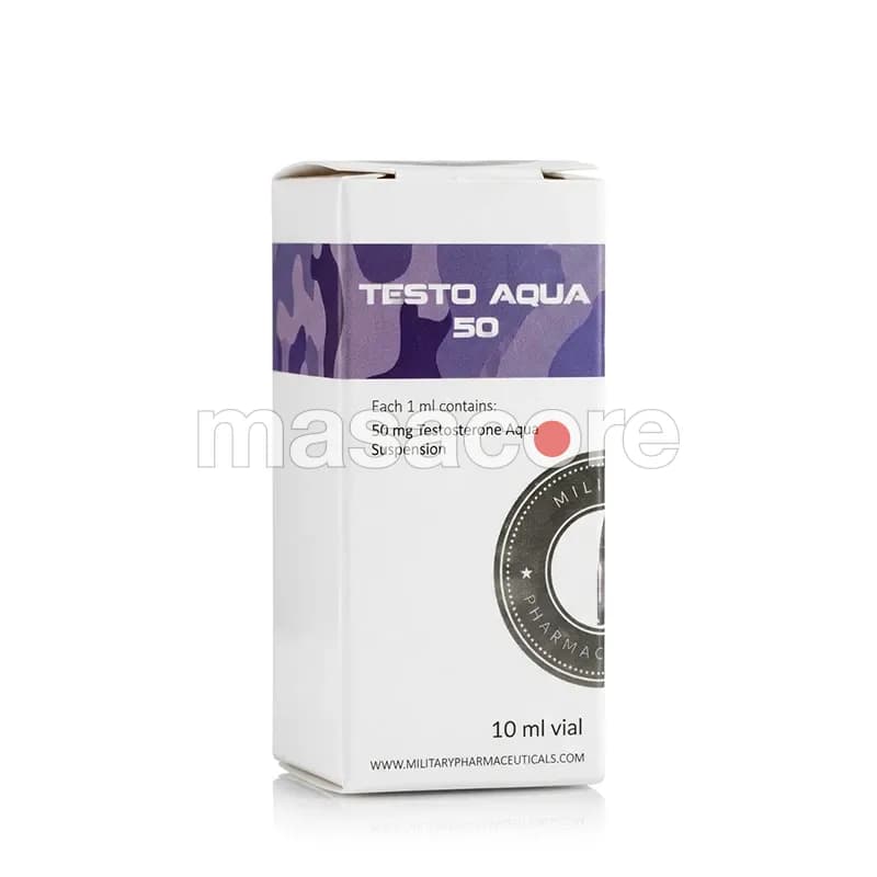 Testo Aqua 50 50mg/ml 10ml Vial de Military Pharma