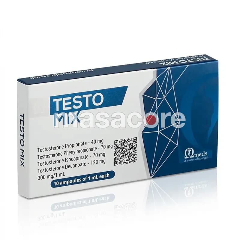Testo Mix 300mg/ml 10x1ml ampollas de Omega Meds