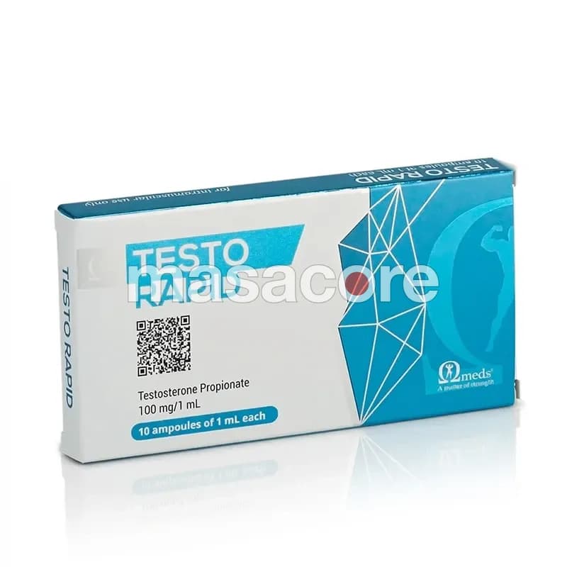 Testo Rapid 100mg/ml 10x1ml ampollas de Omega Meds