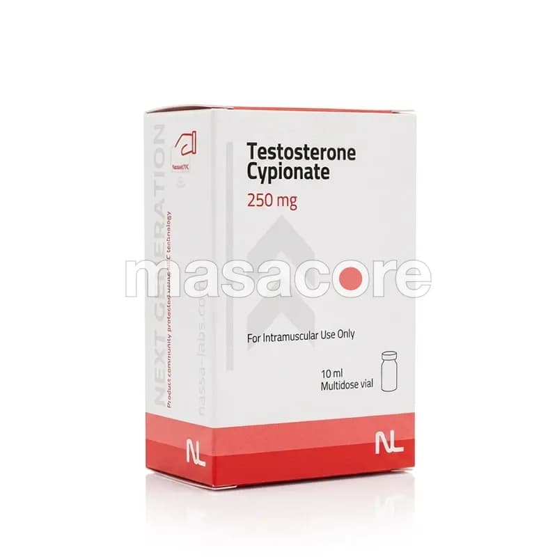 Testosterone Cypionate 250mg/ml 10ml Vial de Nassa Labs