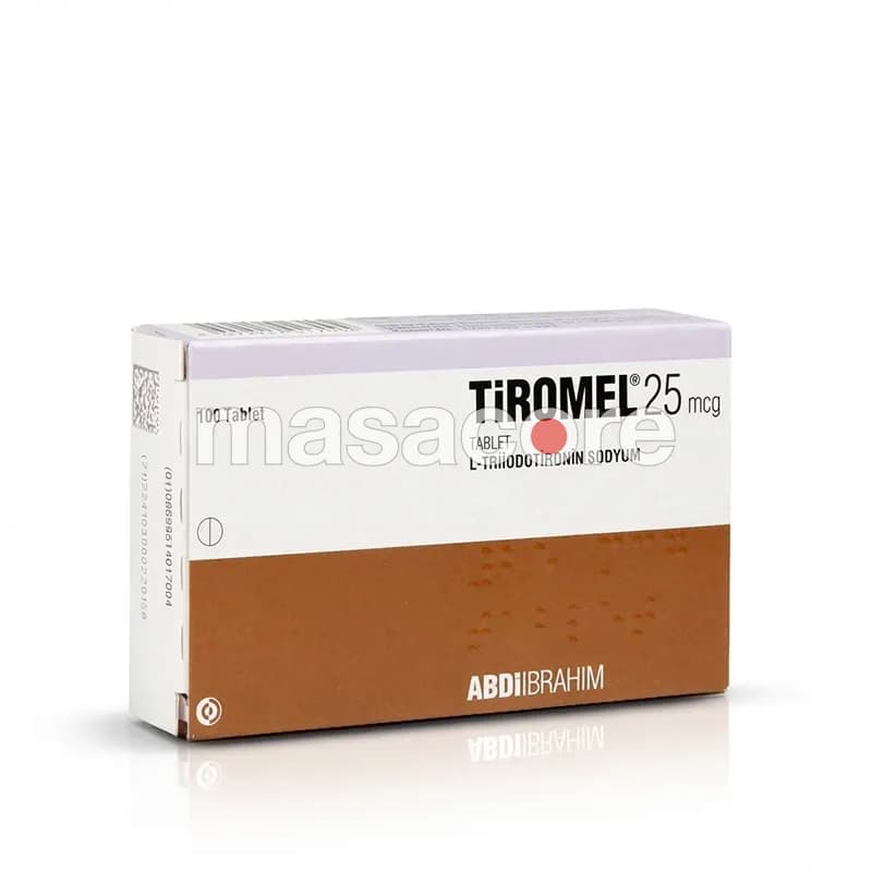 Tiromel 25mcg/tab 100 tabletas de Abdi Ibrahim