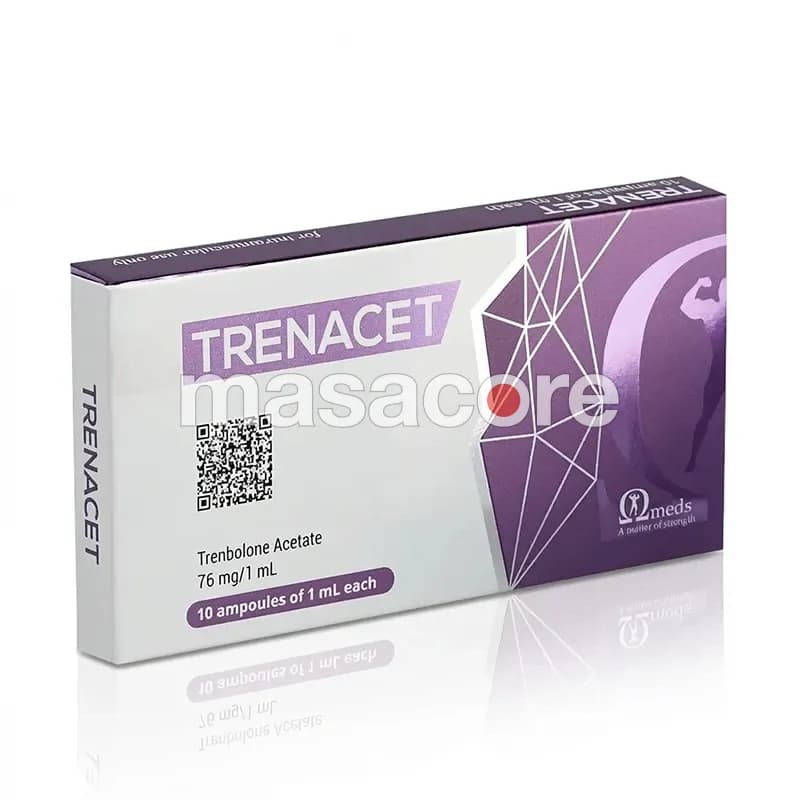 Trenacet 76mg/ml 10x1ml ampollas de Omega Meds