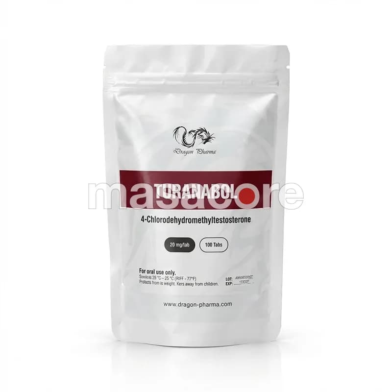 Turanabol 20mg/tab 100 tabletas de Dragon-Pharma
