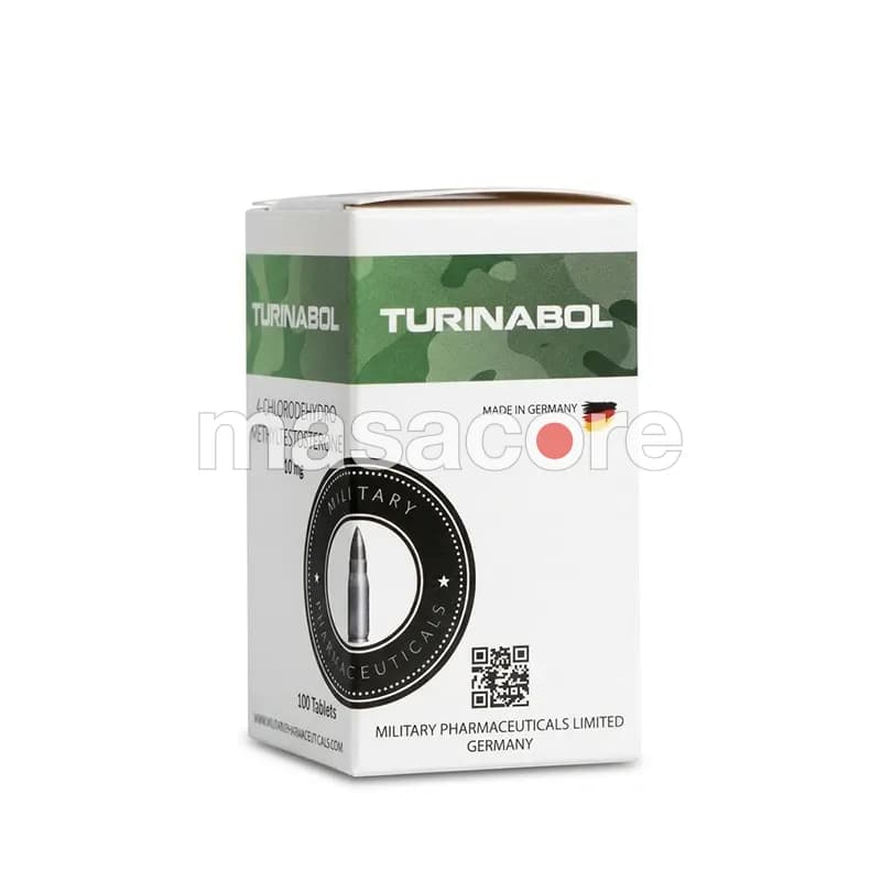 Turinabol 10mg/tab 100 tabletas de Military Pharma