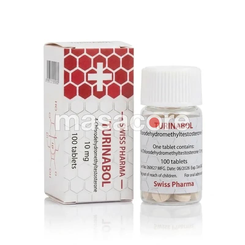 Turinabol 10mg/tab 100 Comprimidos de Swiss Pharma