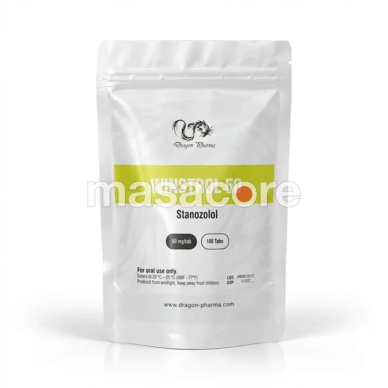 Winstrol 50 50mg/tab 100 Tabletas de Dragon-Pharma