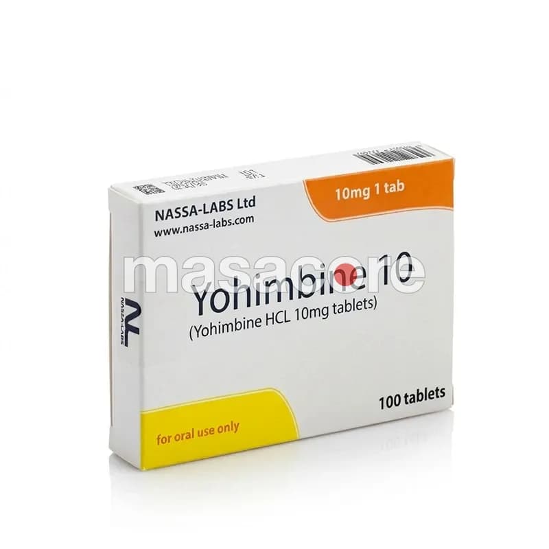 Yohimbine 10mg/tab 100 tabletas de Nassa Labs
