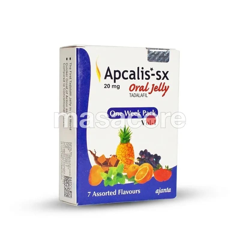Apcalis Oral Jelly 20mg/Sachet 7 Sachets de Ajanta Pharma