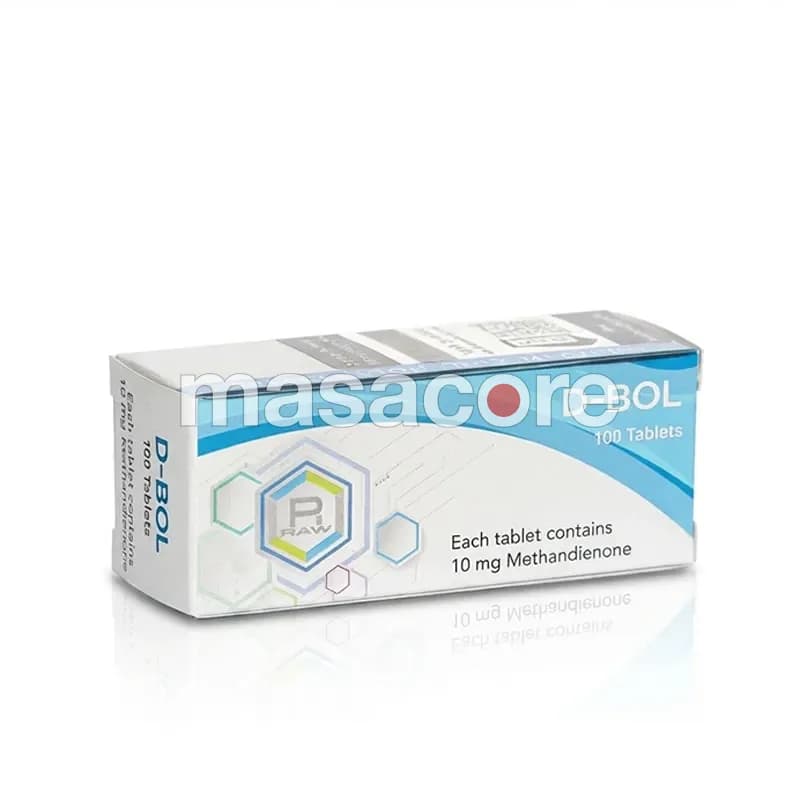 D-bol 10mg/tab 100 tabletas de Raw Pharma