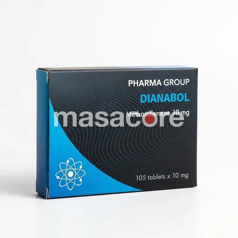 Dianabol 10mg/tab 105 tabletas de Pharma Group
